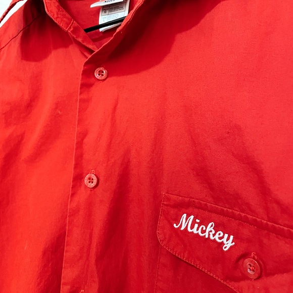 Disney Men’s Embroidered Button-Up Shirt - Picture 4 of 5